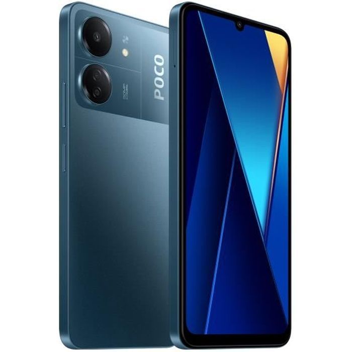 POCO C65 Blue 8GB+256GB, 50MP AI Triple Camera, Smooth 6.74