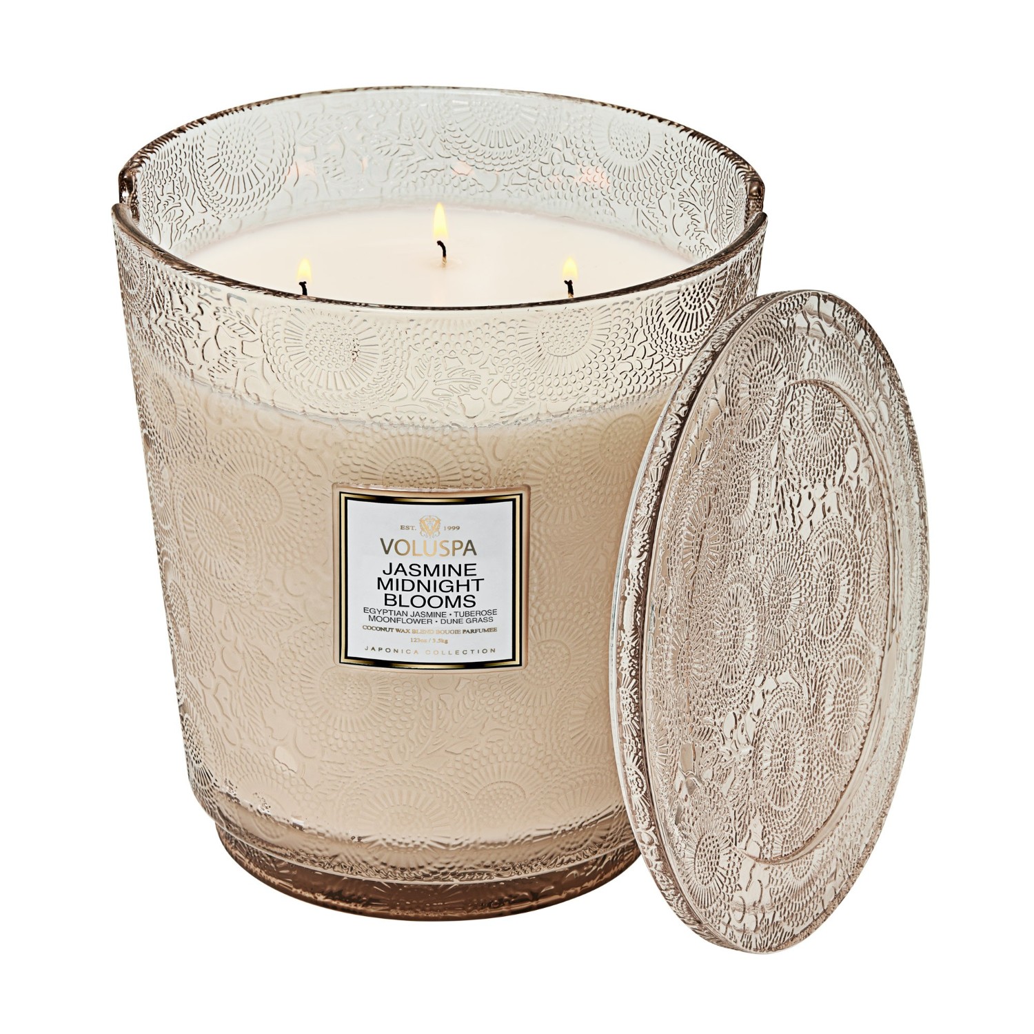 VOLUSPA Jasmine Midnight Blooms 5 Wick Hearth