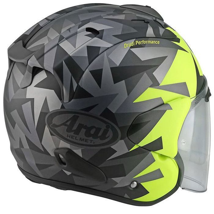 Casco de moto tipo jet Arai Sz-R Evo Mimesis