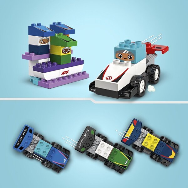 LEGO DUPLO Town 10445 F1 timski trkaći automobili i vozači