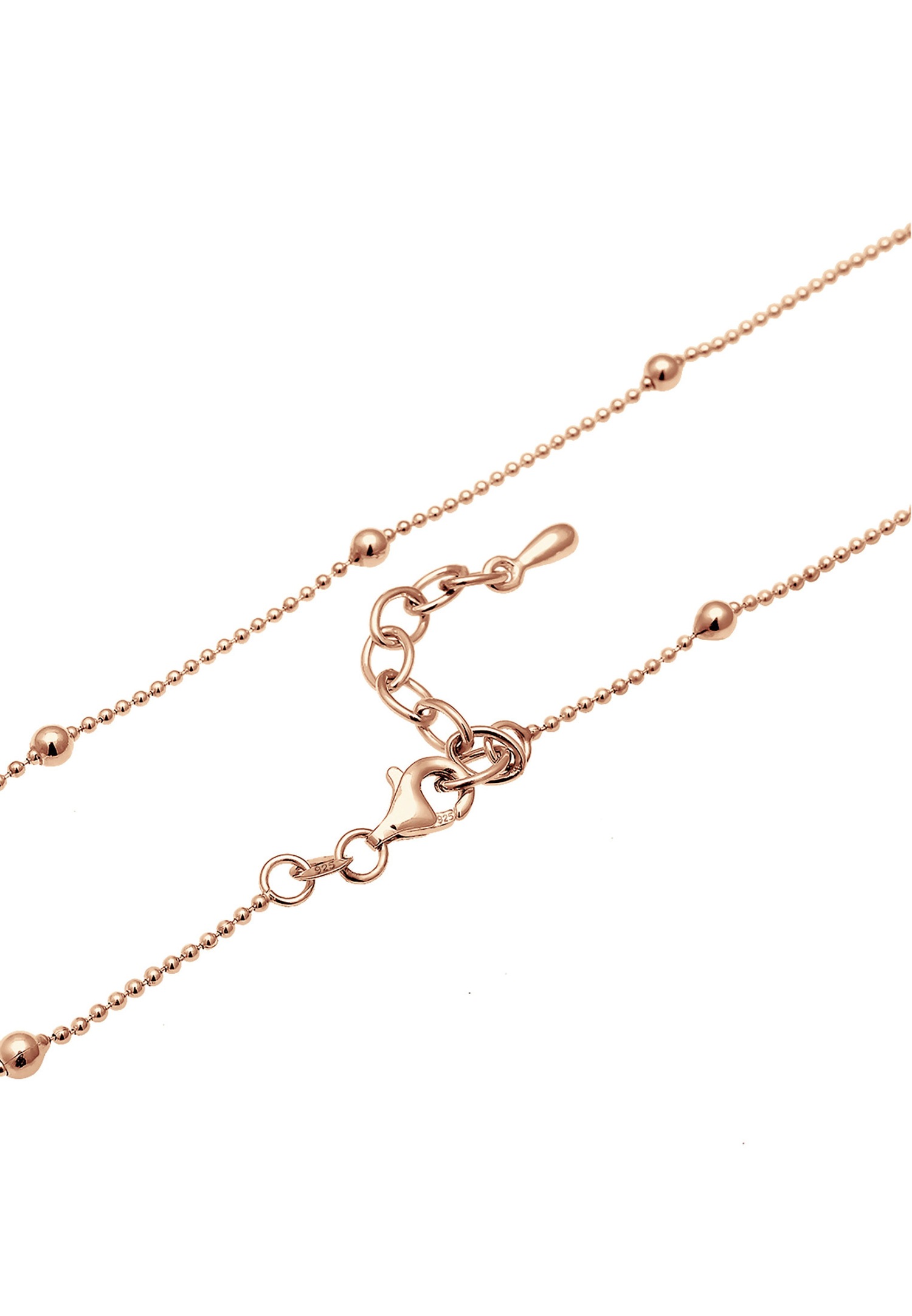 Elli Femmes Choker Basique Boules en Argent Sterling 925