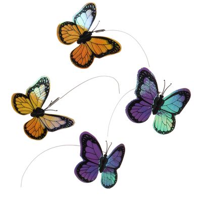 Brinquedo engraçado de borboleta para gatos