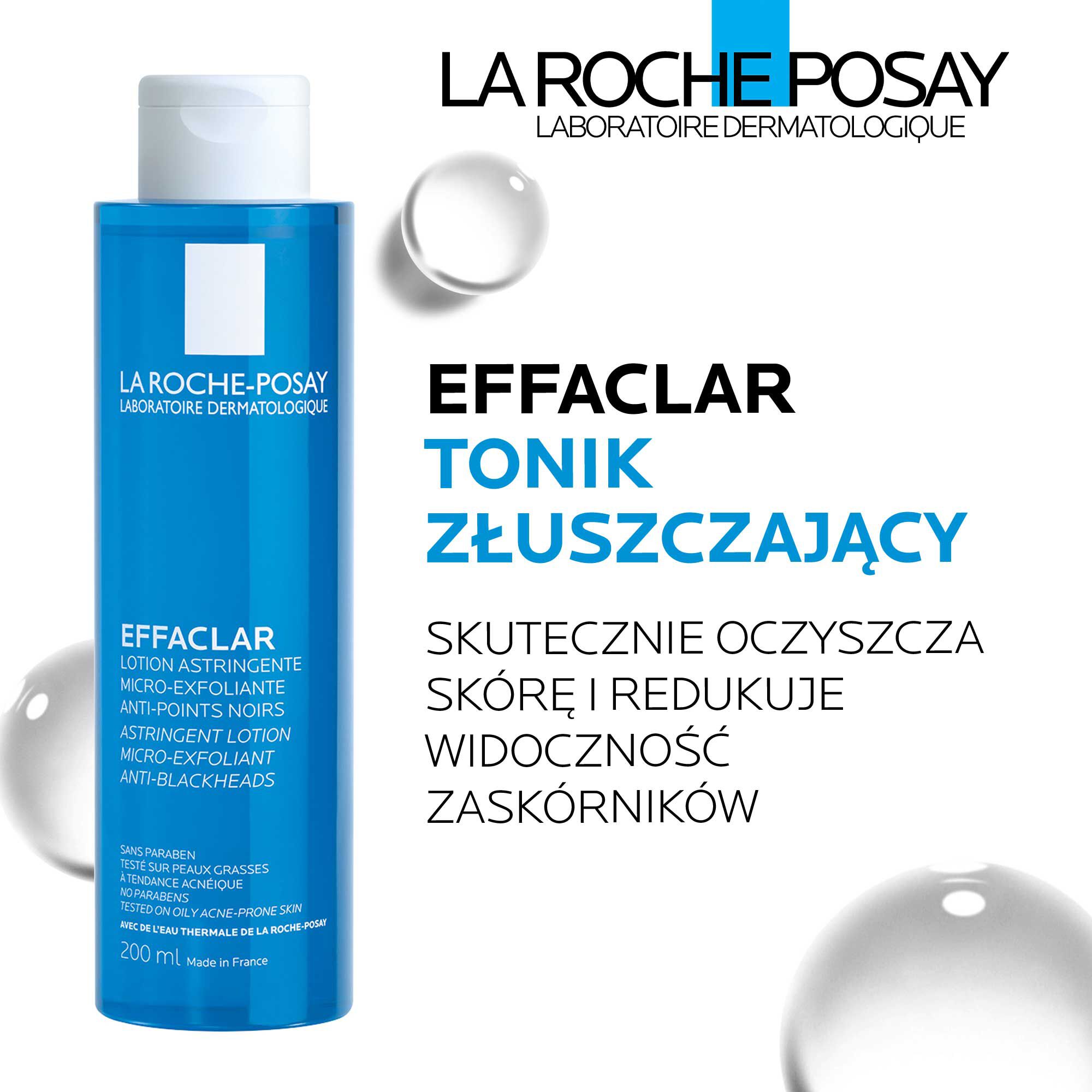 La Roche-Posay Loțiune tonică facială anti-pori 200 ml Effaclar