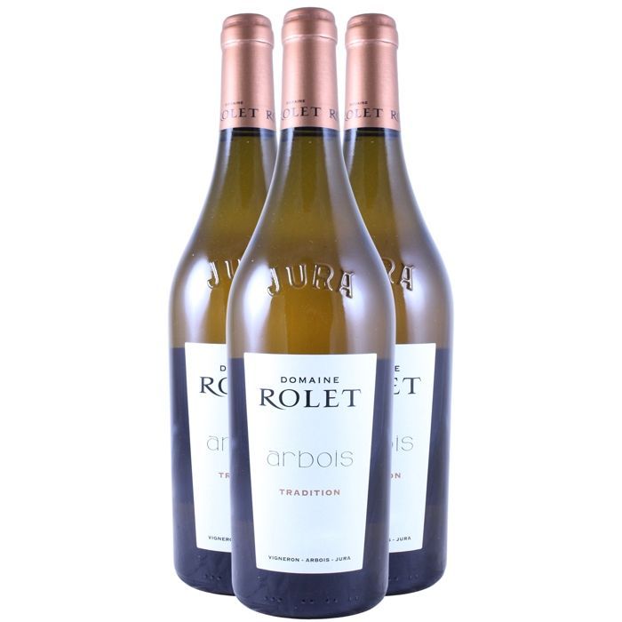 Domaine Rolet Arbois Tradition 2015 - Vin Blanc du Jura (3x75cl)