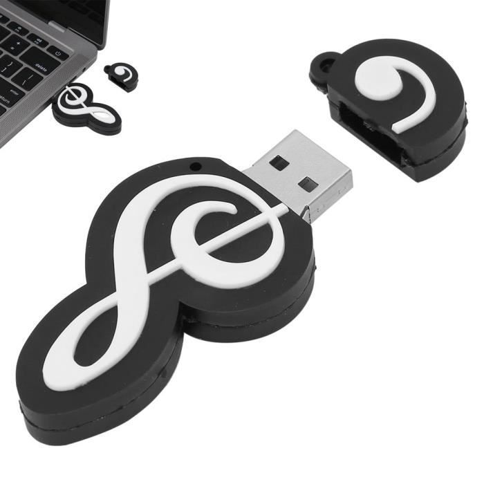 USB-Stick – DILWE – 64 GB – Schwarz – Kompatibel mit Windows und Mac – Originaldesign