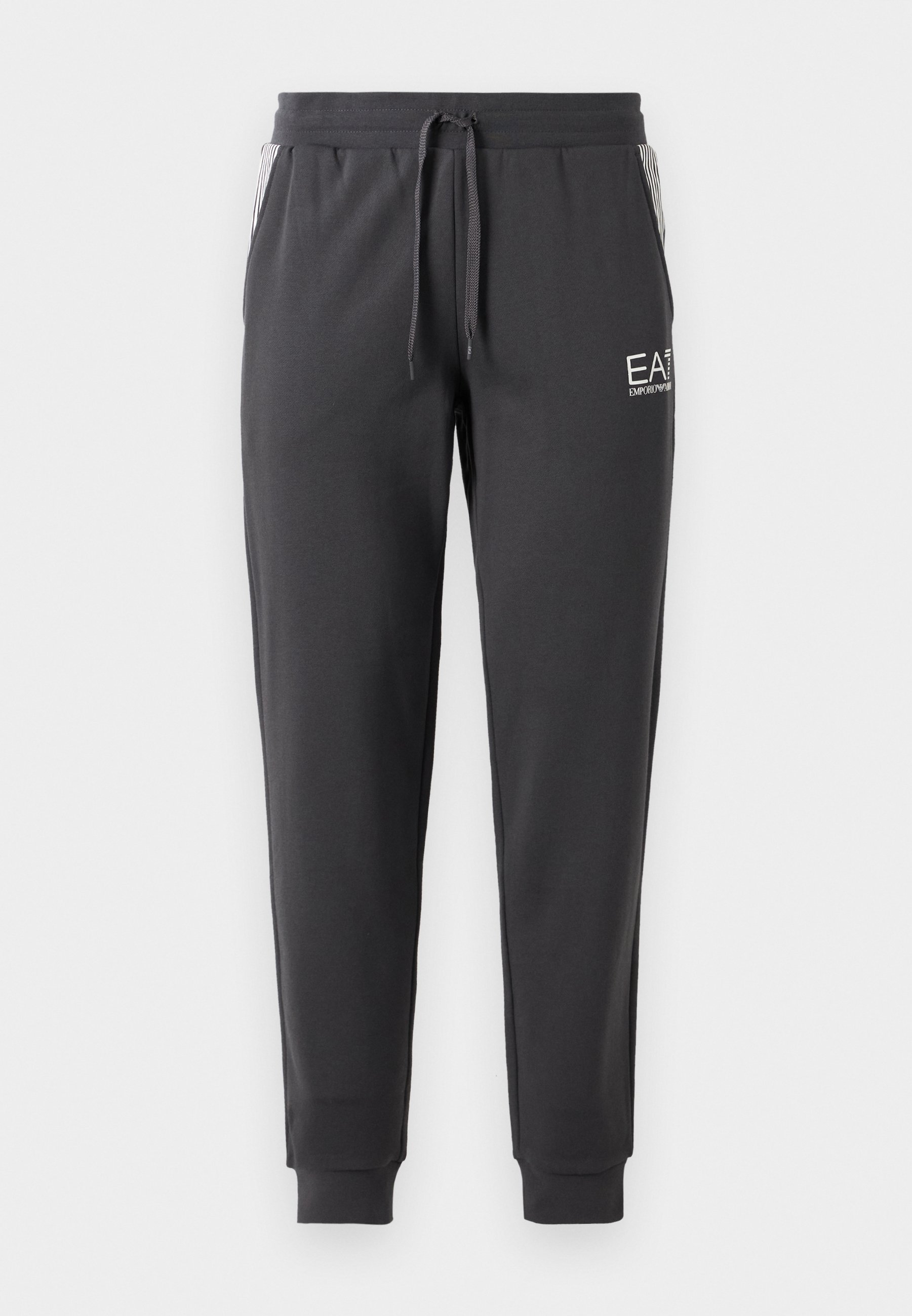 Pantalon de survêtement EA7 Emporio Armani TRAIN LINES - Bas de survêtement - asphalte