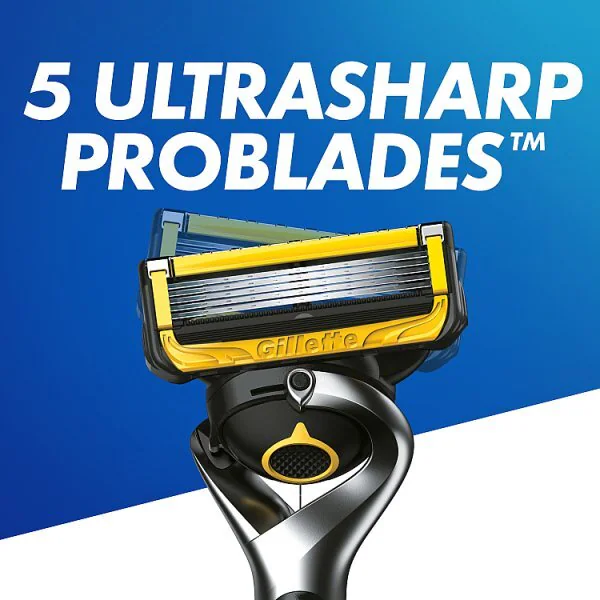Recambios de cuchillas de afeitar Gillette Proshield Power para hombre, paquete de 8 unidades | Para hombre | Superdrug