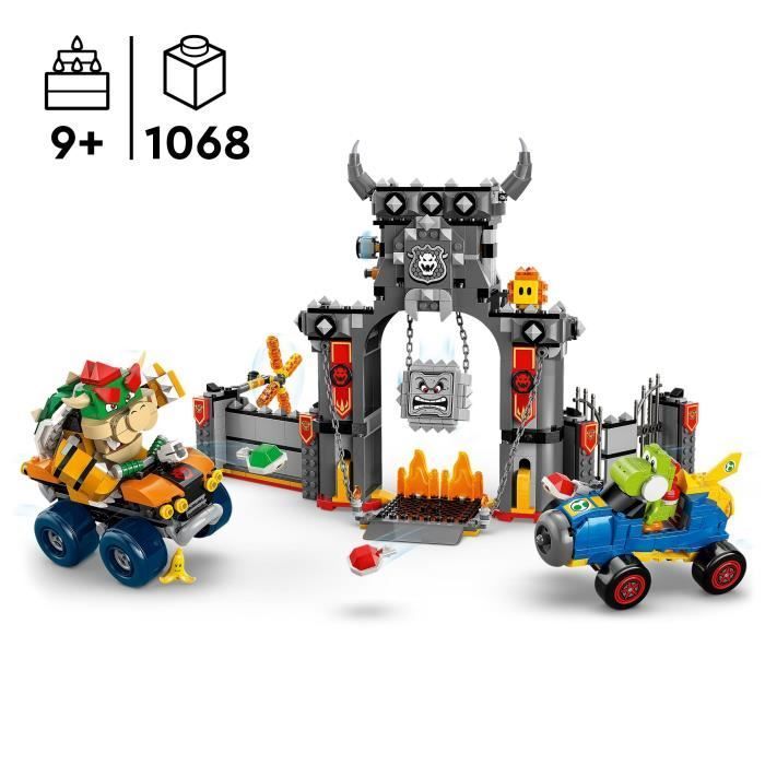 LEGO Super Mario 72039 Mario Kart – Château de Bowser - Jeu de Construction dès 9 ans