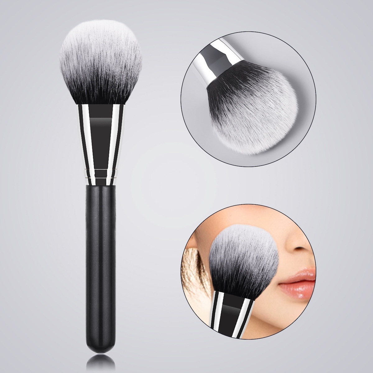 „Technique Pro Rouge Brush 104 Rouge Blender“ – juodas
