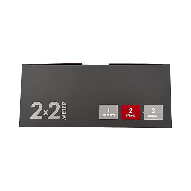 Griglia luminosa Home System 100 LED, 2x2 m, montaggio a superficie, Hafjell