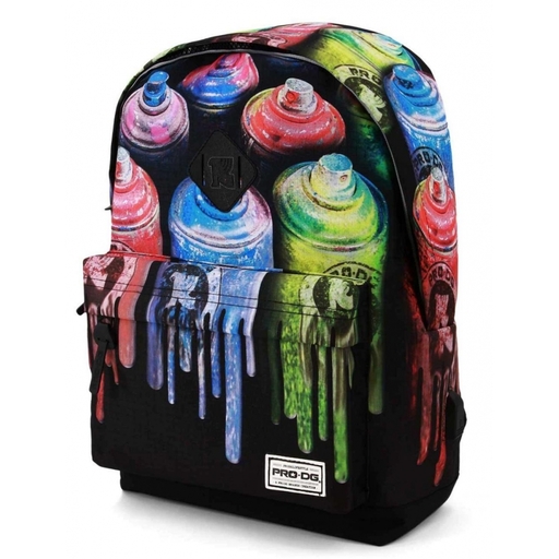  Prodg Colors Freestyle ležerni ruksak, 42 cm, 21 litra, crni