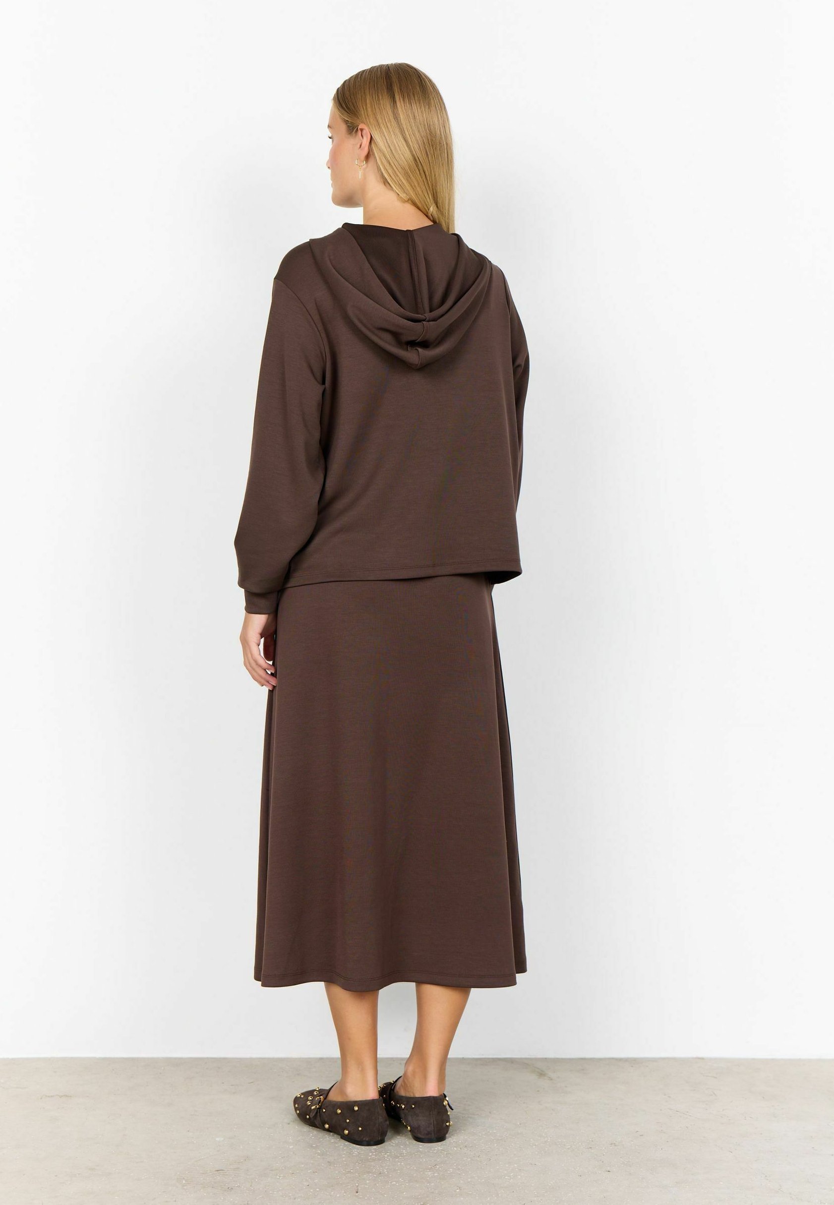 Soyaconcept BANU - Sweat à capuche - couleur chocolat chaud