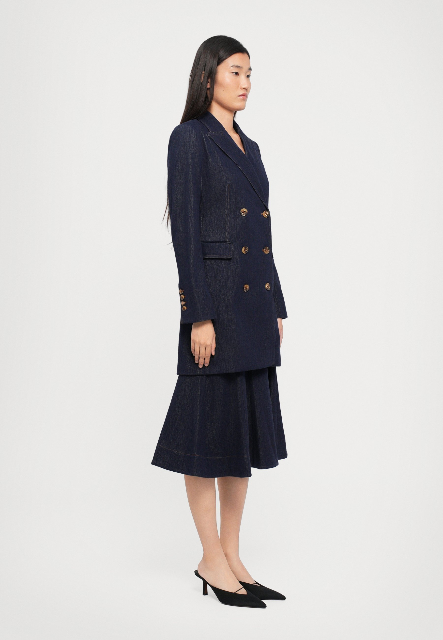 Diane von Furstenberg LILITH - Jeansjacke - marineblau