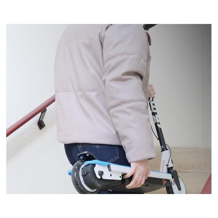 UrbanGlide Ride 55 Blue LED Electric Scooter for Kids – 30W, 10 km/h, 12V 5Ah Battery, 40 min Battery Life, Ages 3-8