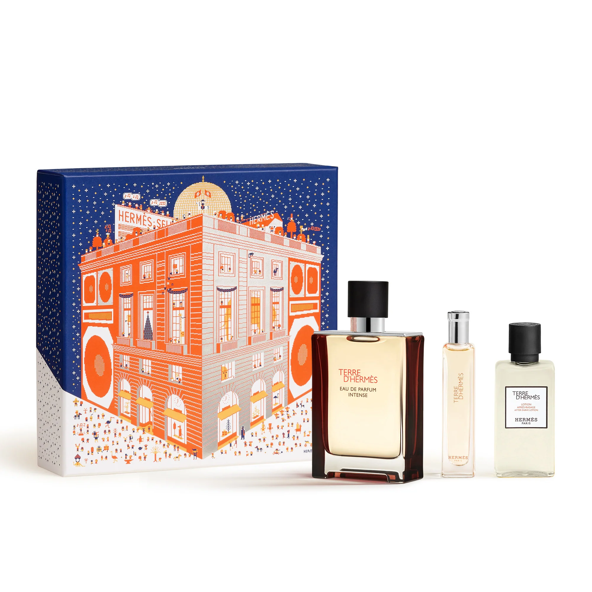 Terre d'Hermès Cofanetto Terre d’Hermès Eau de Parfum Intense - Cofanetto Profumo Uomo, Eau de Parfum, Lozione Dopobarba