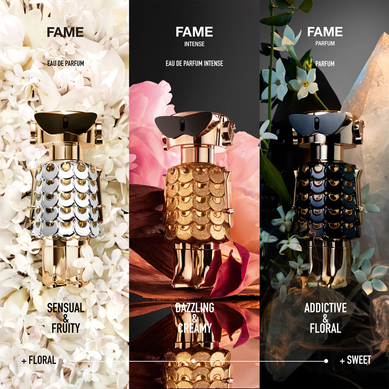 Rabanne Fame Parfum, perfume feminino.