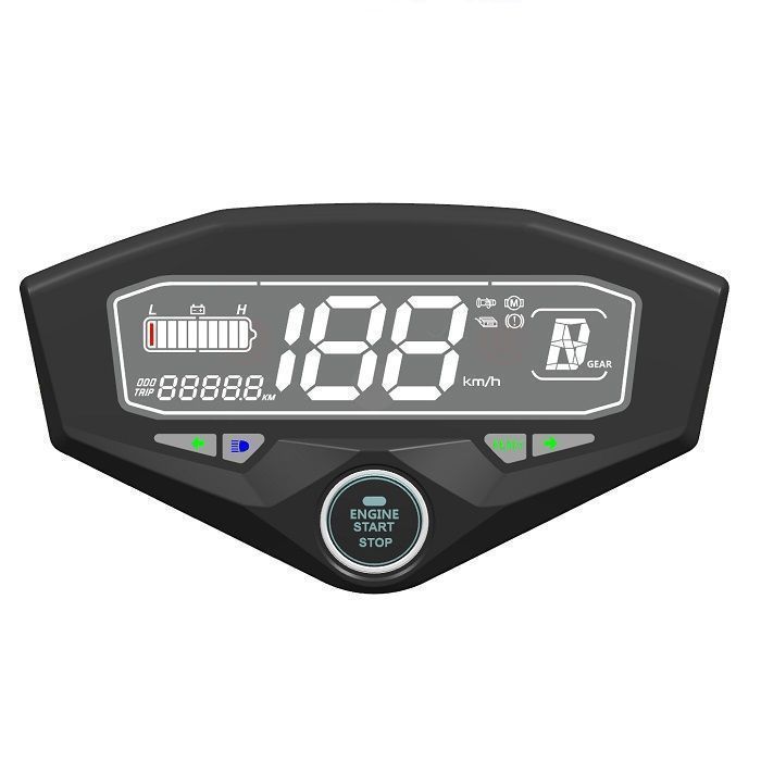 Patinete eléctrico EUROCKA C1 con batería de litio extraíble de 60 V y 20 Ah y autonomía de 40 km.