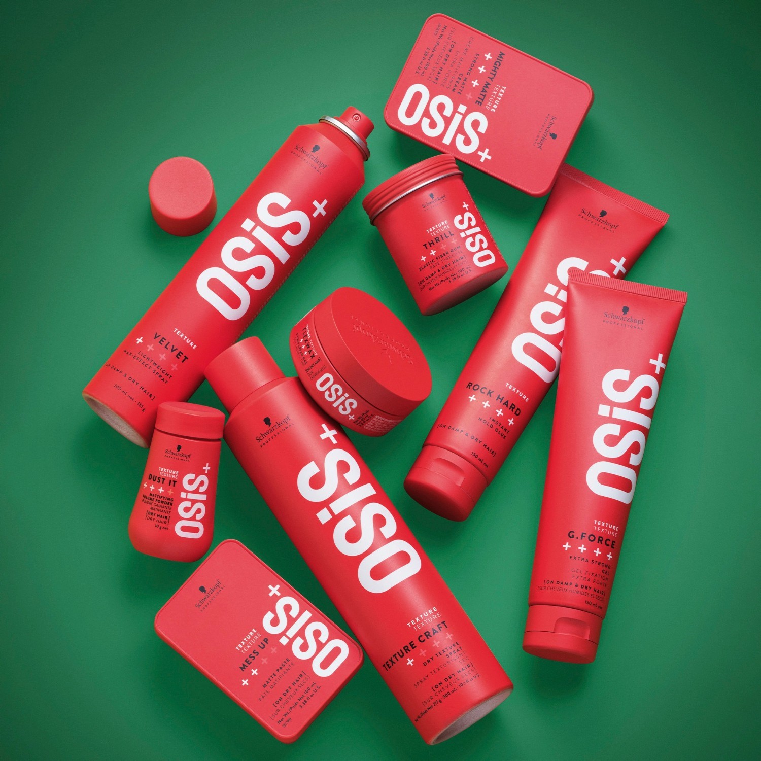 Schwarzkopf Professional OSiS+ Texture Mighty Matte plaukų kremas, 85 ml