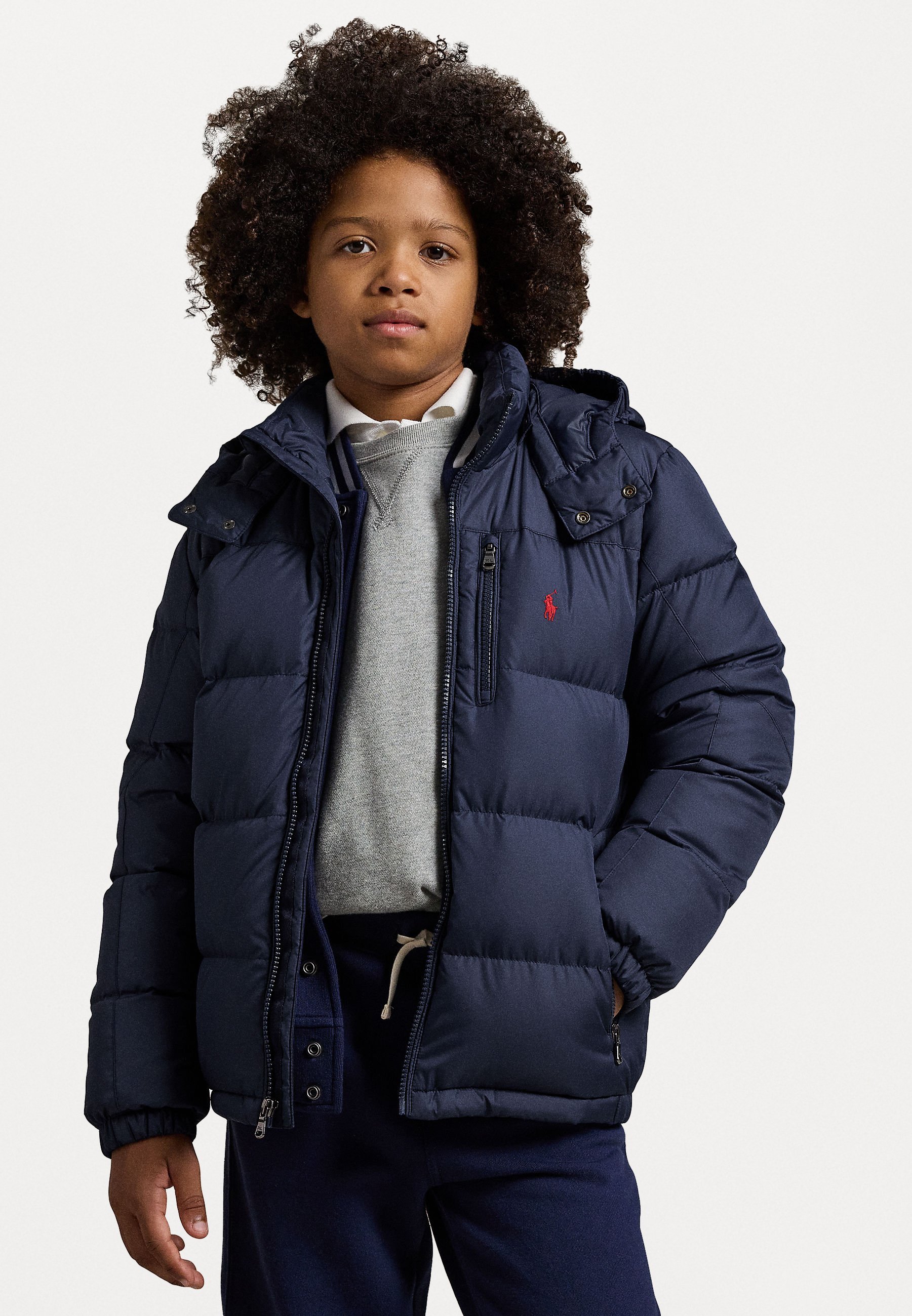 Giacca imbottita con cappuccio Polo Ralph Lauren RIPSTOP - Giacca imbottita - Newport Navy