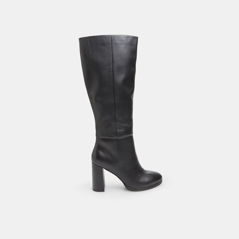 BATA damskie skórzane buty na obcasie