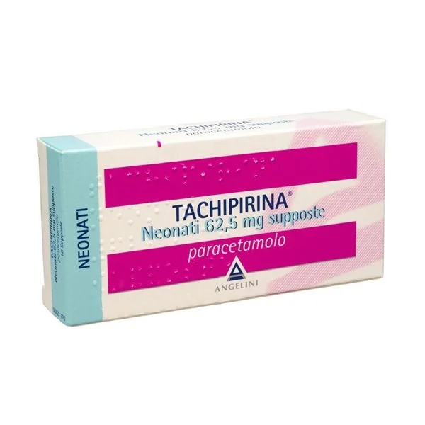 TACHIPIRINA Tachipirina Neonati 62,5 mg 10 suppositoires Paracétamol