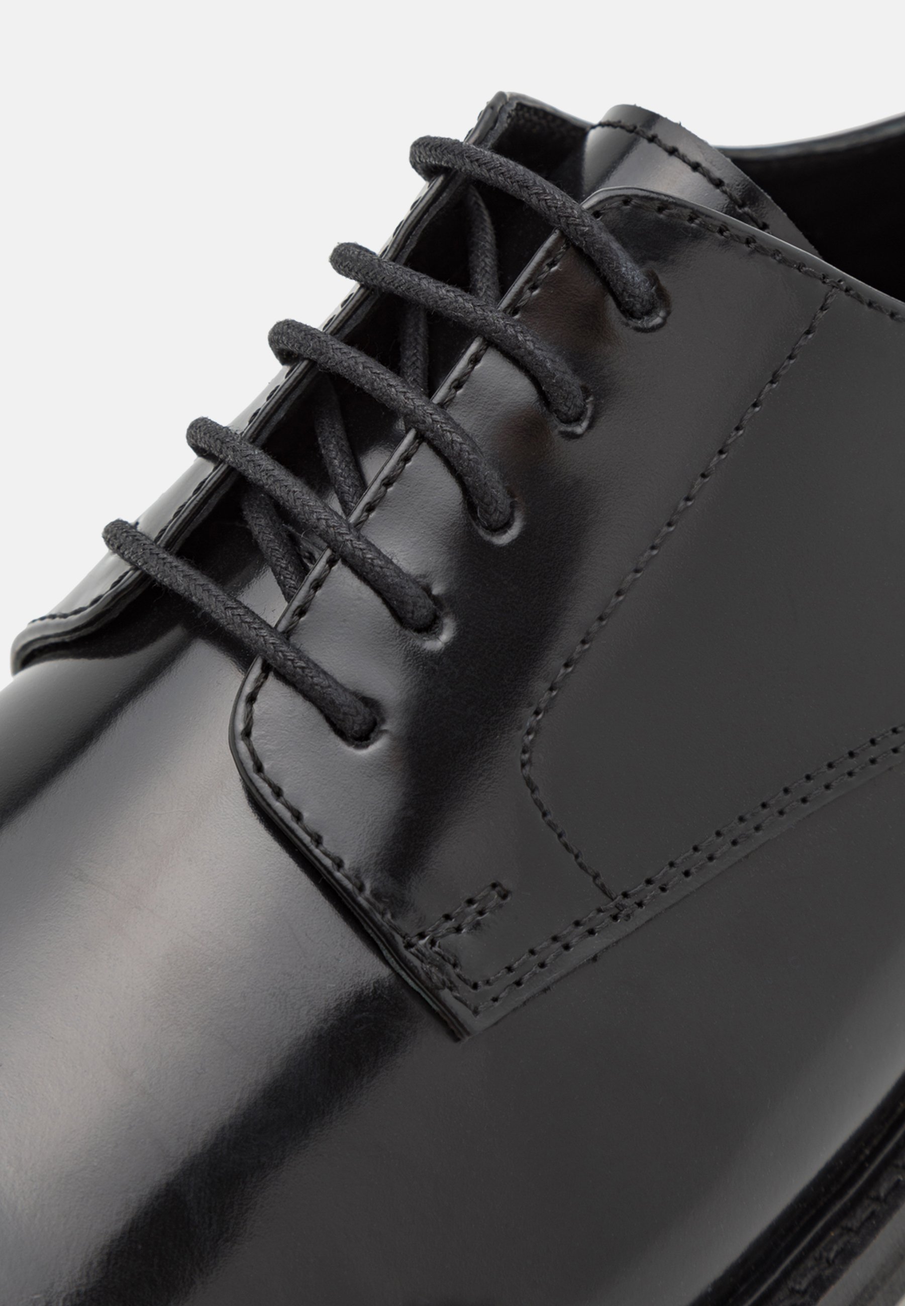 Zign LEATHER - Scarpe stringate - nere