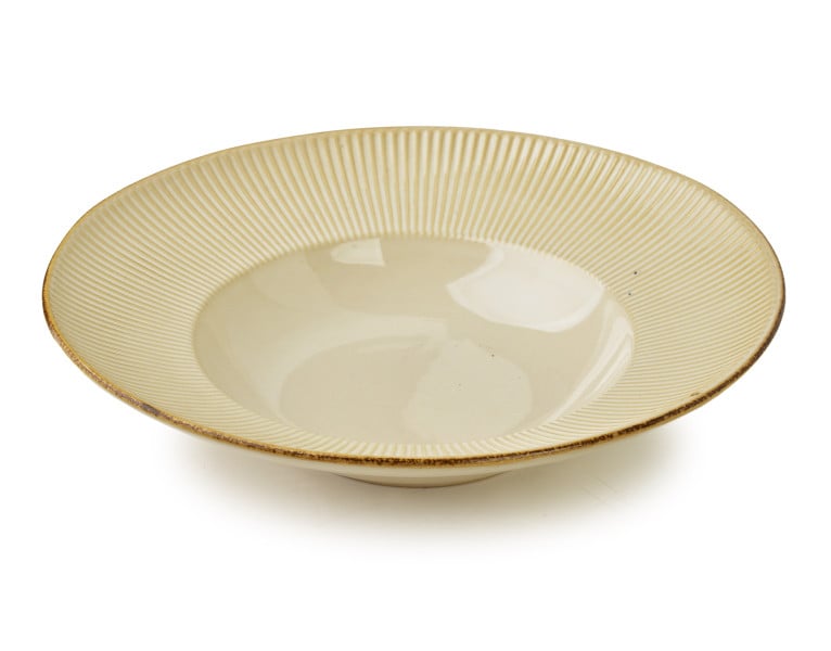 BASIC NATURE talerz do pasty, zupy 30cm