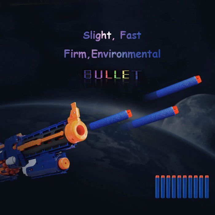 Fléchettes Nerf 200 pièces 7.2cm Mousse Recharge de Fléchettes pour N-Strike Mega Elite Blasters Pistolet Jouet