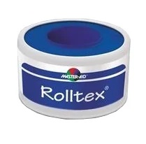 Rouleau de pansement hypoallergénique blanc MASTER AID Tex 5x5m