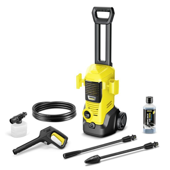 Hidrolimpiadora Karcher K 2 Premium FJ - Presión de 110 bar - Caudal de 360 l/h - Boquilla de chorro plano