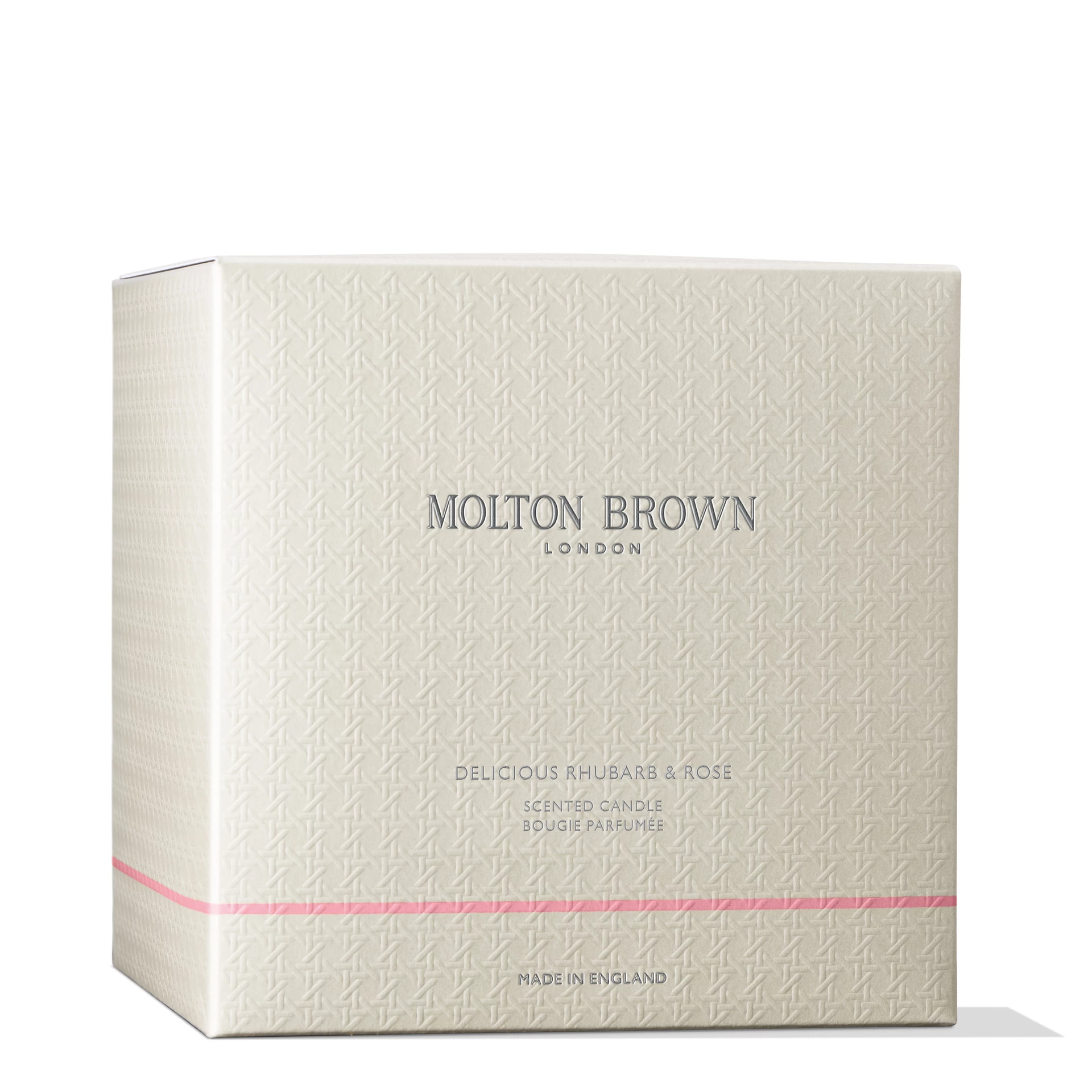 Луксузна мирисна свећа са укусом рабарбаре и руже 600 г - Molton Brown