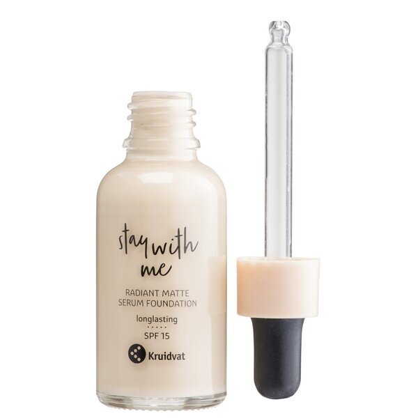 Kruidvat Stay With Me 005 N Fair Ivory sijoča mat serumska podlaga<br>30ml