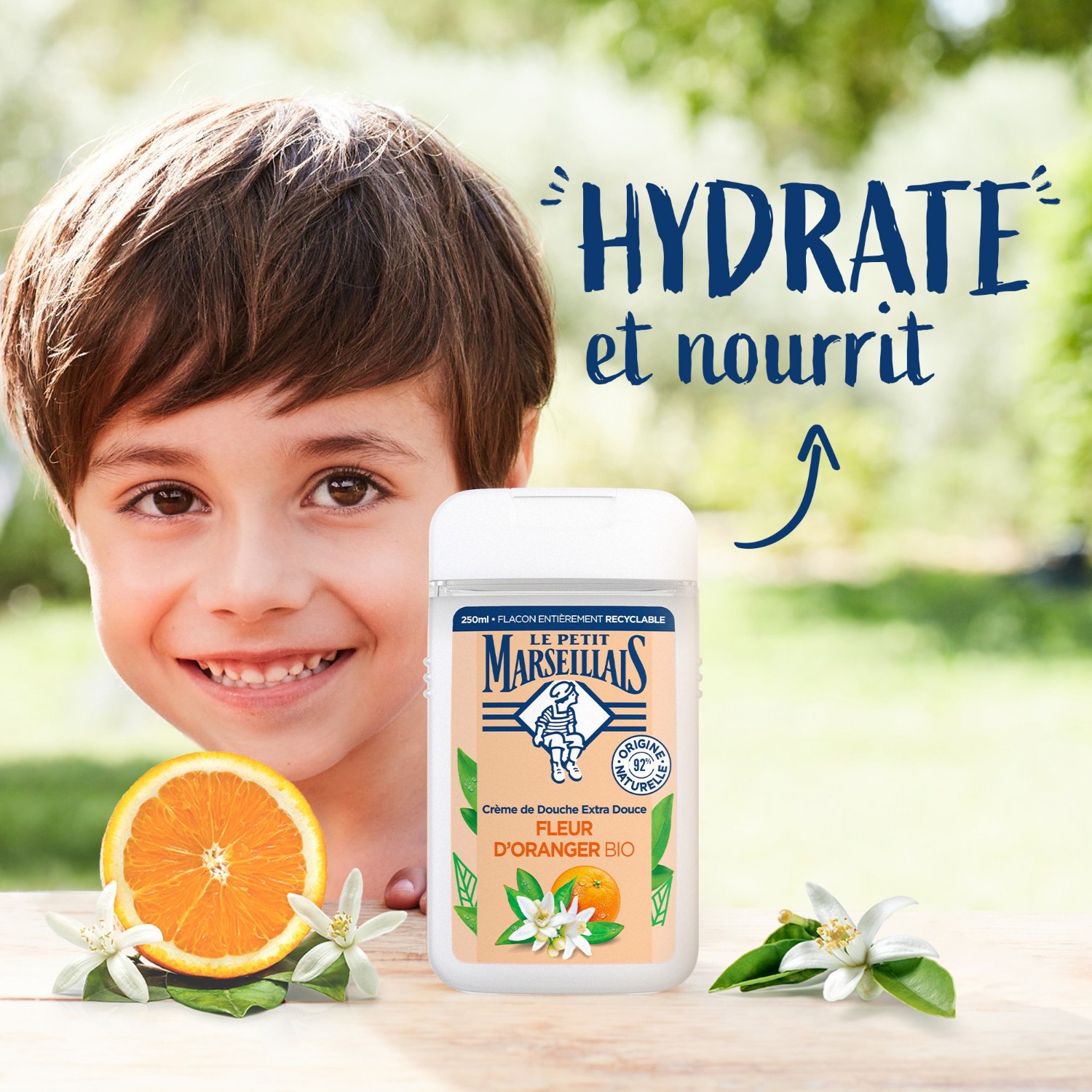 Le Petit Marseillais DOUCHE EXTRA DOUXFLEUR D'ORANGER BIO