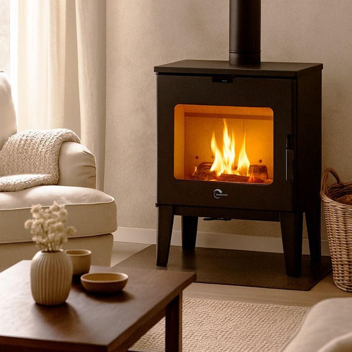 Poêle à Bois Dita 7,6 kW Bûche 40 cm Sannover