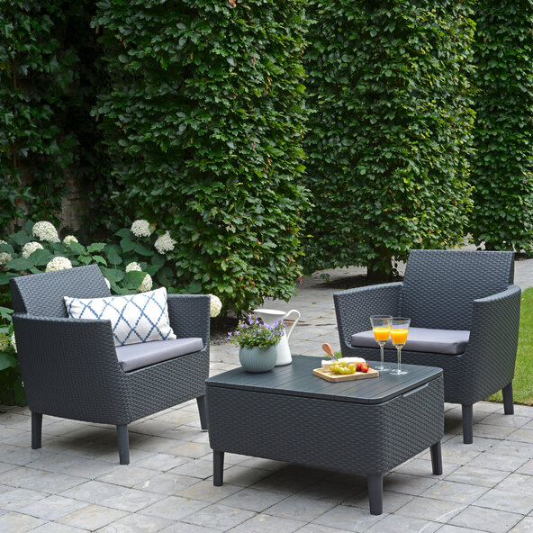 Balcony-Set Salemo, 3-piece.