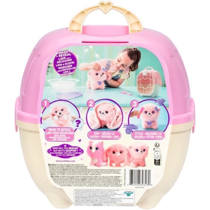 Animaux en peluche - SCRUFF A LUVS - Boule de poils - Rose