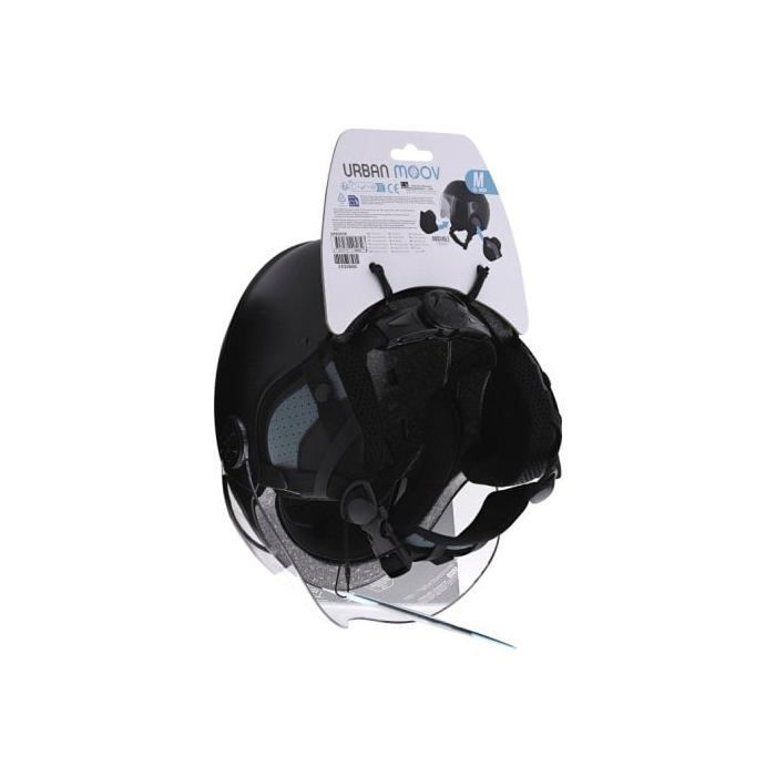 TnB Casco de Protection con Visera para Patinetes/Skate/Patinaje Talla M/L 55-57cm Negro Homologado