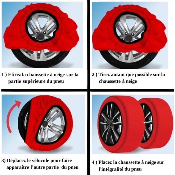 Chaussettes à neige L - oto Top