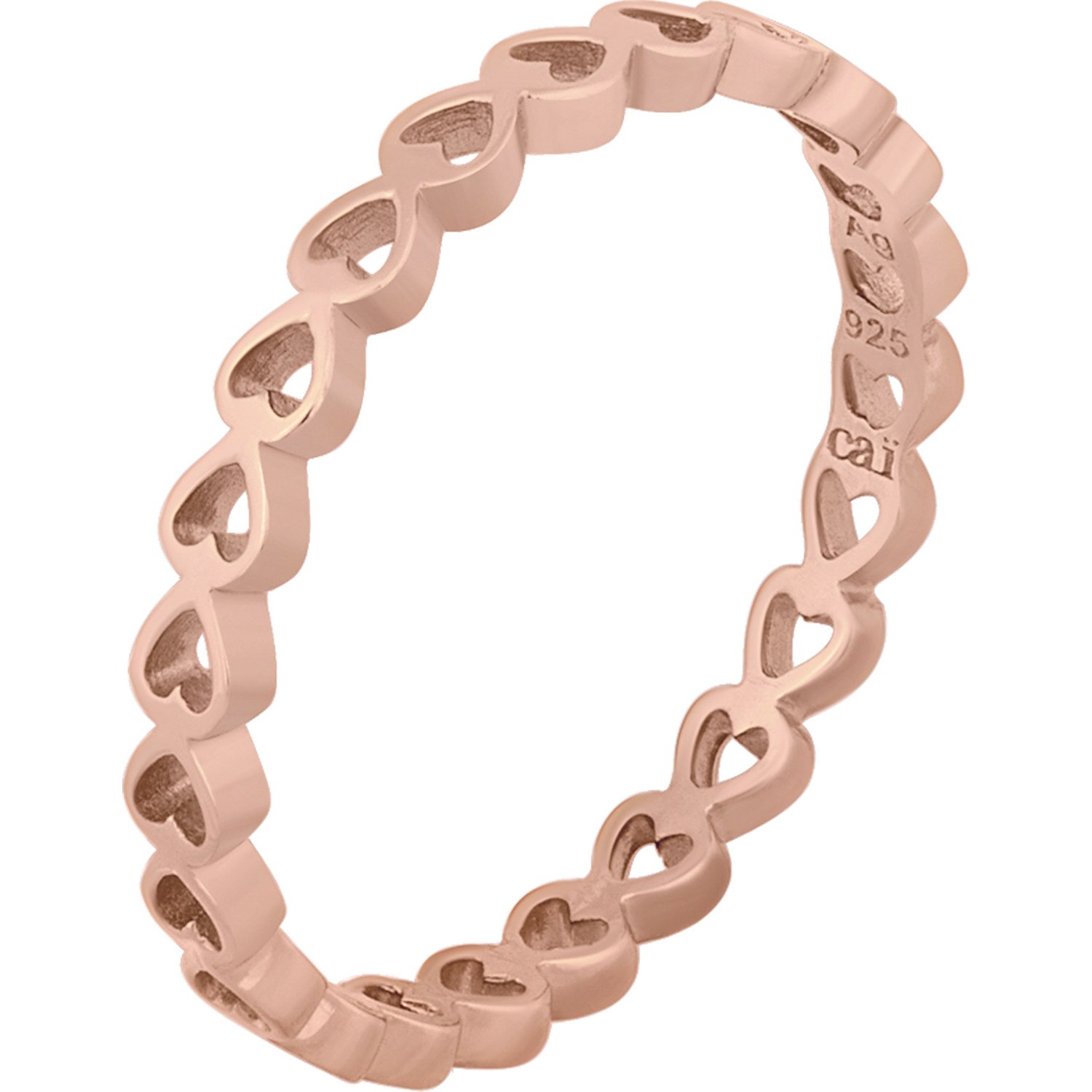 caï Bagues or rose