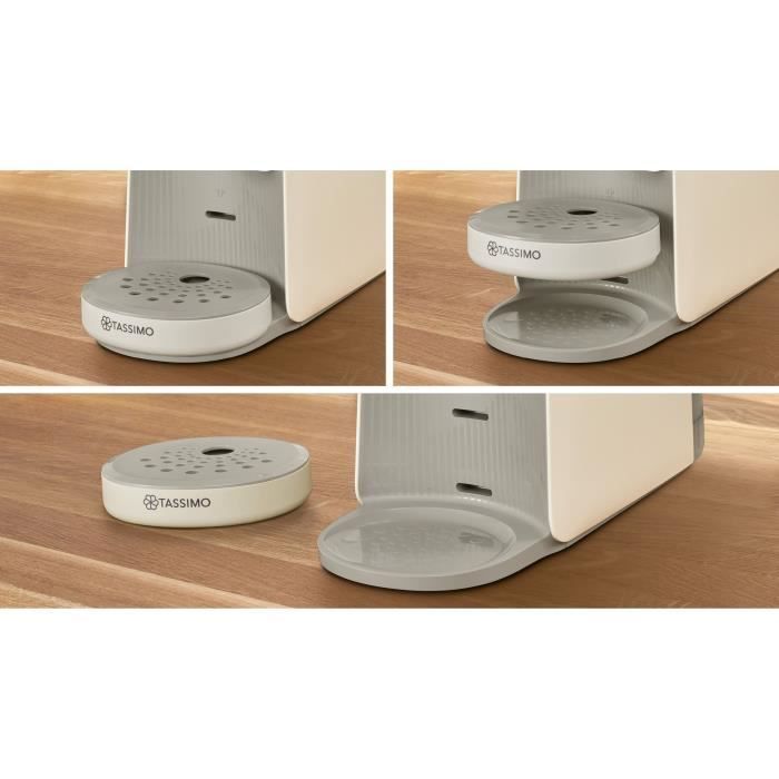 Machine à café multi-boissons - BOSCH - TASSIMO - T16 Finesse vanille - 1400 W