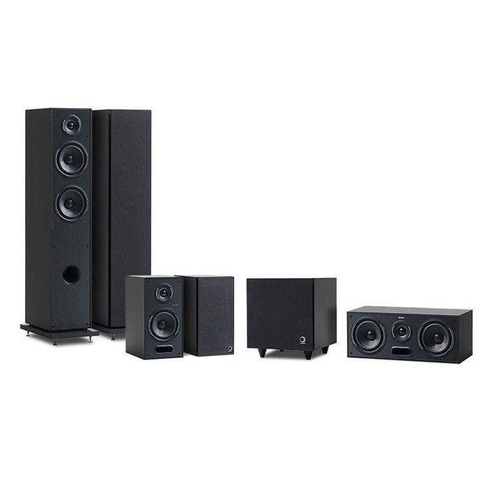 Diffusore centrale - Elipson - Horus 10C - Nero Carbonio - Driver per medi/bassi - Tweeter in seta