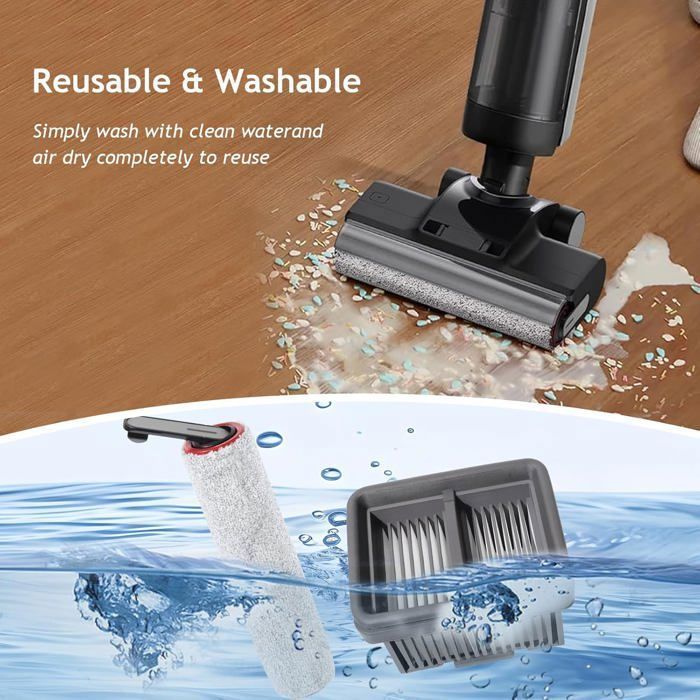 Roller brush + filter accessories for Dreame H12 Pro Ultra / H13 Pro wet and dry vacuum cleaner spare parts