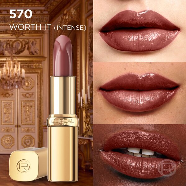 L'Oréal Paris Color Riche 570 Worth It Intense Satin Nude ruž za usne 4,54 g