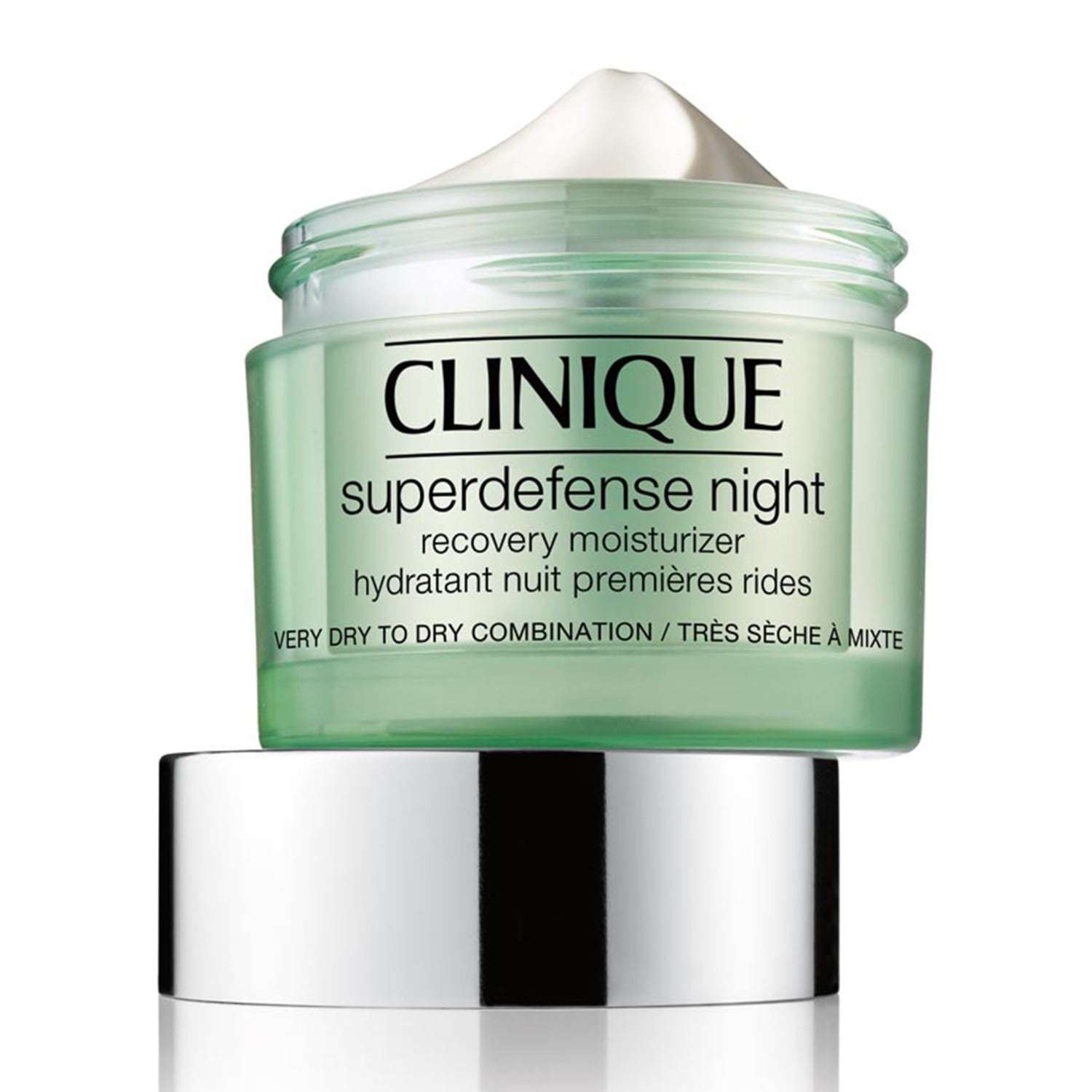 „Clinique Superdefense Night Cream“ – drėkinamasis kremas naktiniam regeneravimui (1/2) – 50 ml