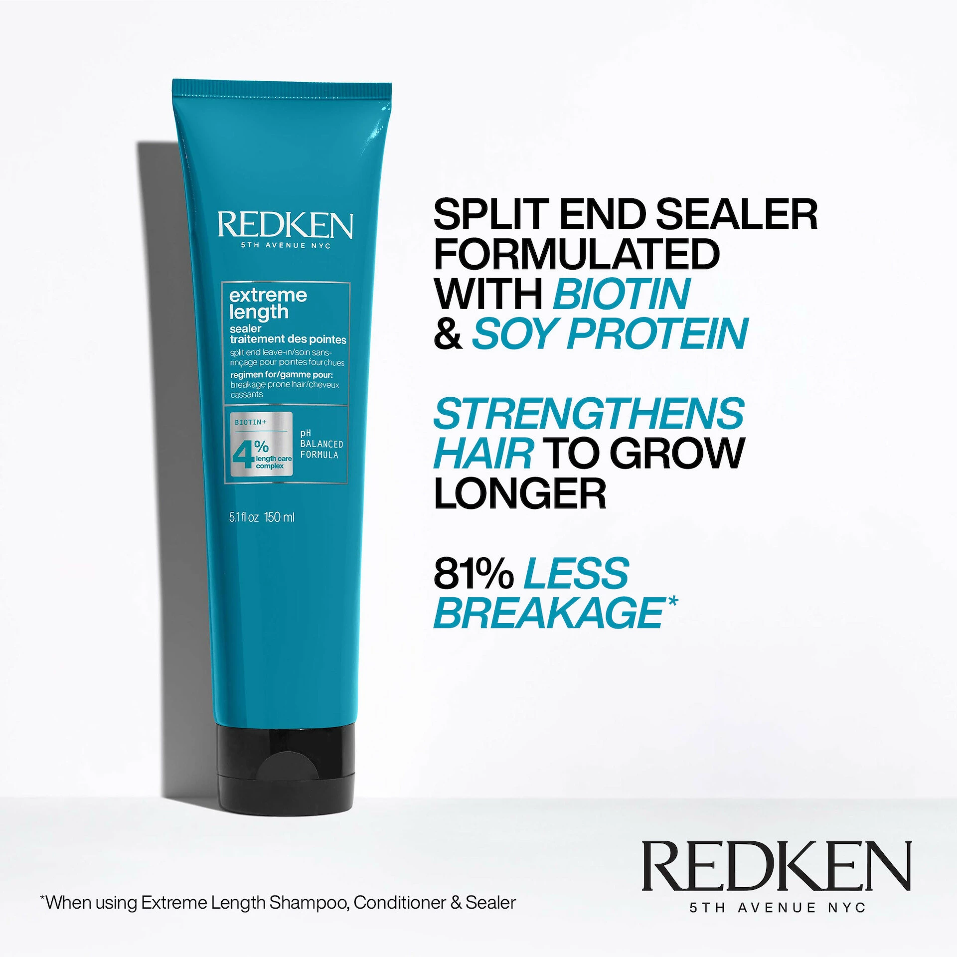 Tratament leave-in sigilant pentru părul cu vârfuri despicate, lungime extremă, 150 ml - Redken