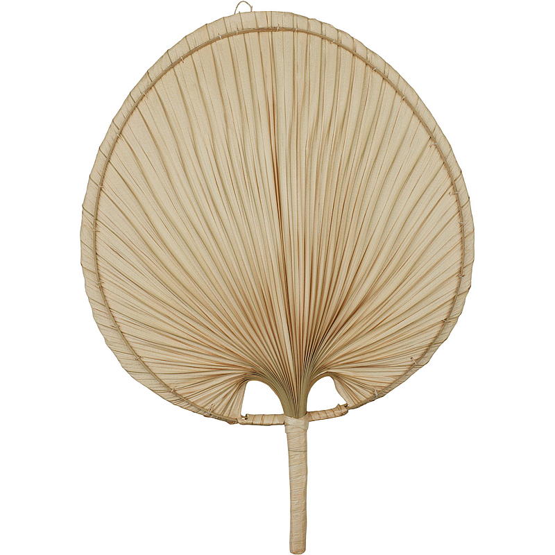 Väggdekoration s/2 30/40 cm palmblad
