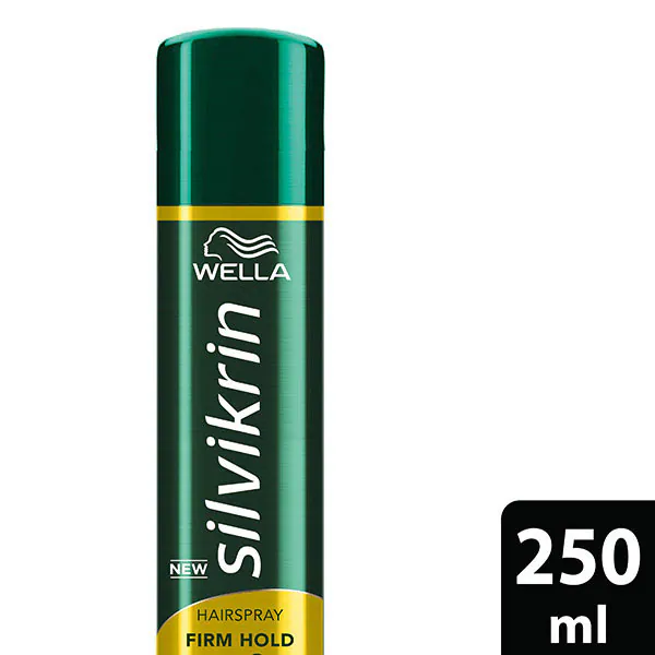 Wella Silvikrin Laca de fijación firme, 250 ml