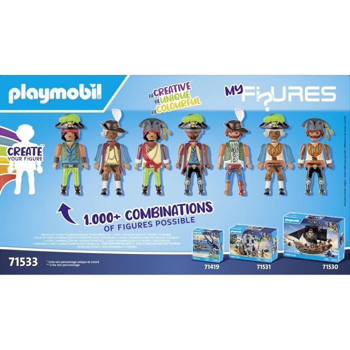 PLAYMOBIL 71533 Meine Figuren: Piraten