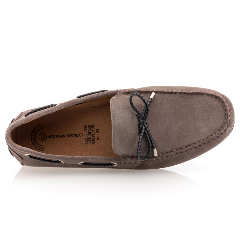 Miesten harmaat loaferit/veneilykengät