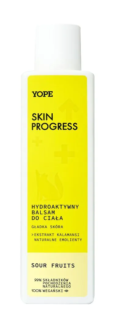 Yope Skin Progress Hydroaktywny Balsam do ciała Gładka Skóra - Sour Fruits